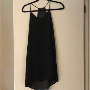 EXPRESS Reversible black/gray dress